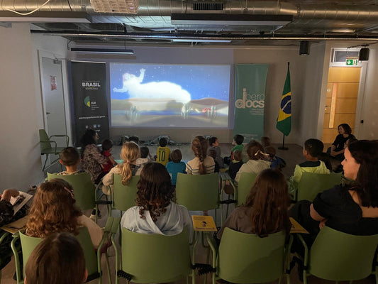 🎬✨ Primeira aula do ano letivo: cinema, cultura e novos encontros!